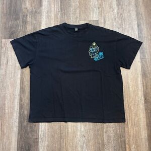 Brain Dead Jazz Double Sided Graphic Tee Shirt